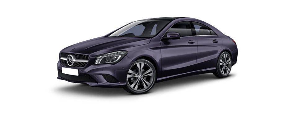 Mercedes-Benz CLA Class Nordlichtviolett Mercedes-Benz CLA Class Nordlichtviolett