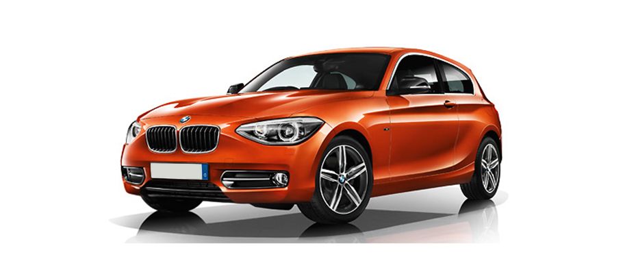 BMW 1 Series 3-door Orange BMW 1 Series 3-door Orange