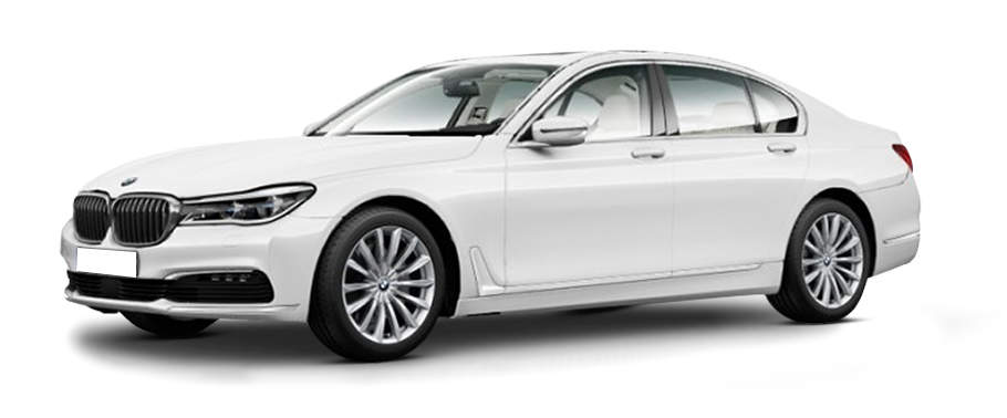 BMW 7 Series Sedan Alpine White Uni
