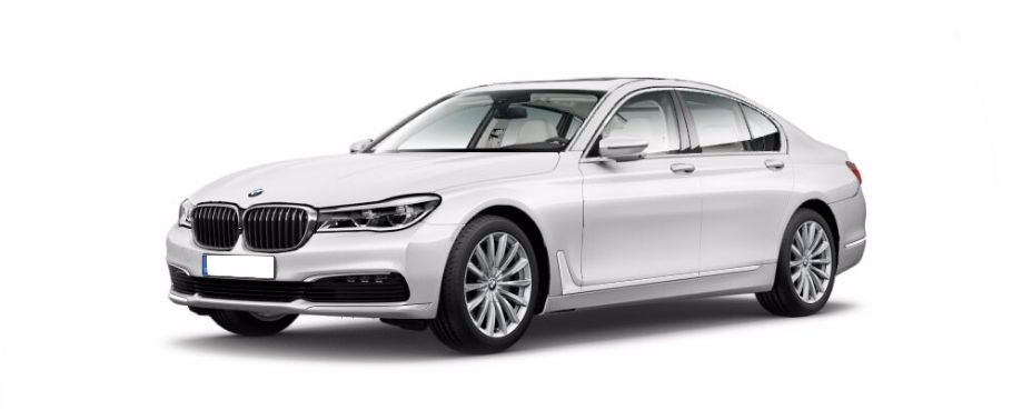 BMW 7 Series Sedan Mineral White