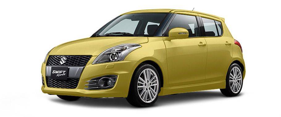 Suzuki Swift Sport Yellow Suzuki Swift Sport Yellow
