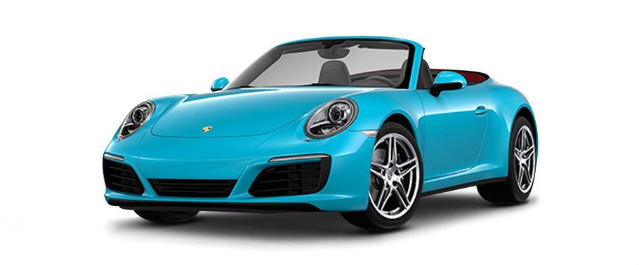 Porsche 911 Carrera 4 Cabriolet Miami Blue Porsche 911 Carrera 4 Cabriolet Miami Blue