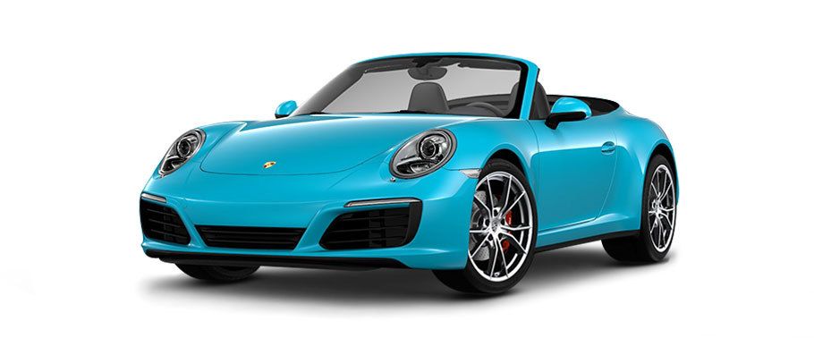 Porsche 911 Carrera 4S Cabriolet Miami Blue Porsche 911 Carrera 4S Cabriolet Miami Blue