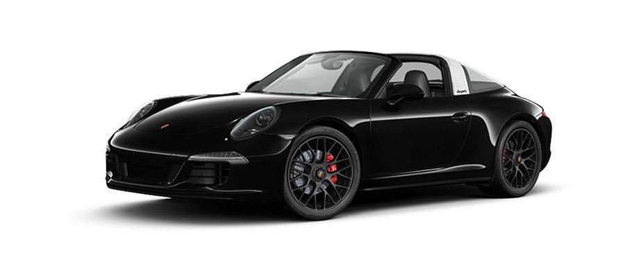 Porsche 911 Targa 4 GTS Black Porsche 911 Targa 4 GTS Black