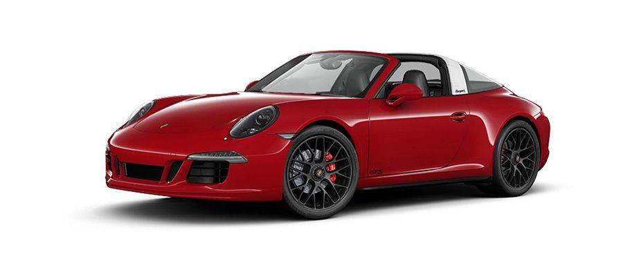 Porsche 911 Targa 4 GTS Carmine Red Porsche 911 Targa 4 GTS Carmine Red