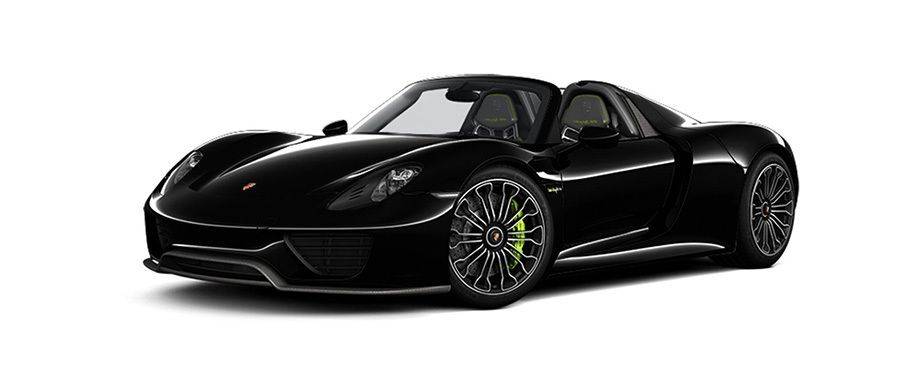 Porsche 918 Spyder Black Porsche 918 Spyder Black
