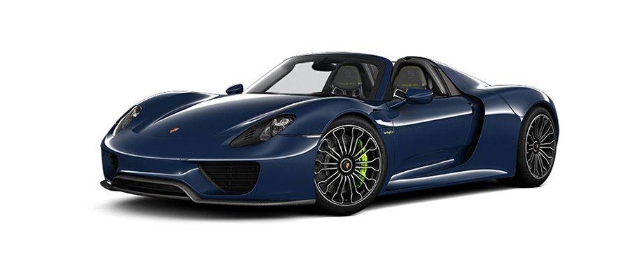 Porsche 918 Spyder Dark Blue Metallic Porsche 918 Spyder Dark Blue Metallic