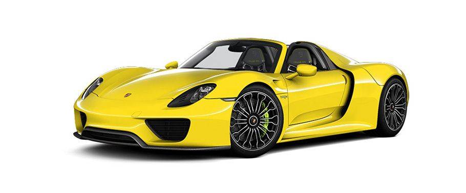 Porsche 918 Spyder Racing Yellow Porsche 918 Spyder Racing Yellow