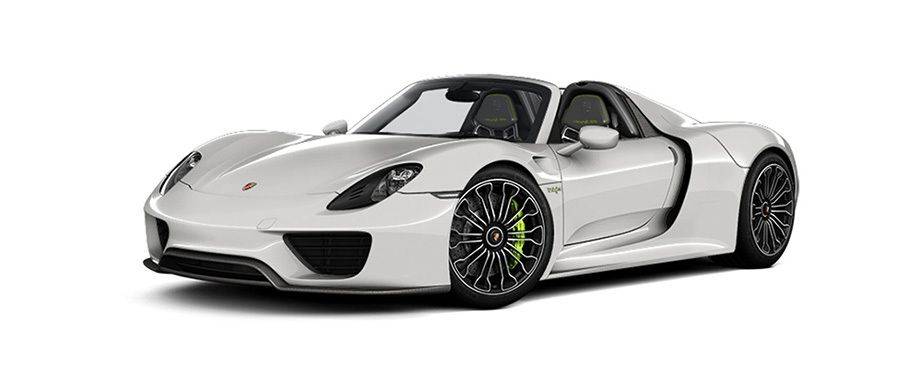 Porsche 918 Spyder White Porsche 918 Spyder White