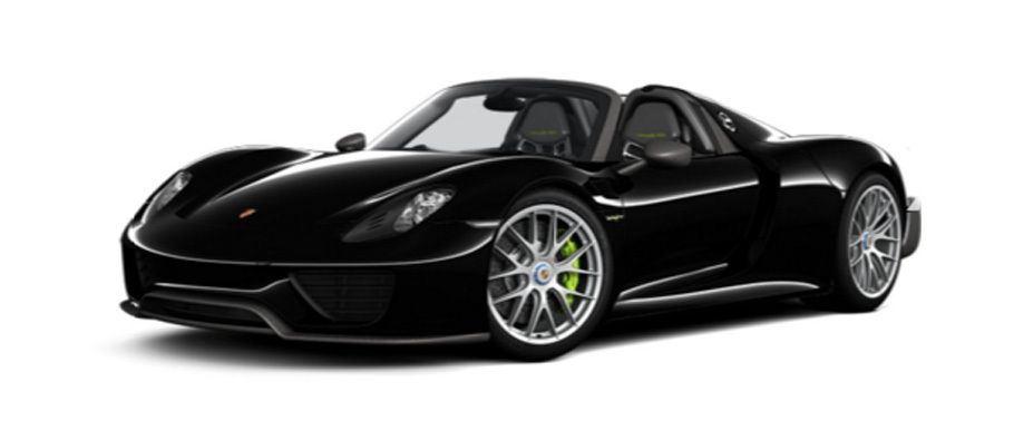 Porsche 918 Spyder Weissach package Black Porsche 918 Spyder Weissach package Black