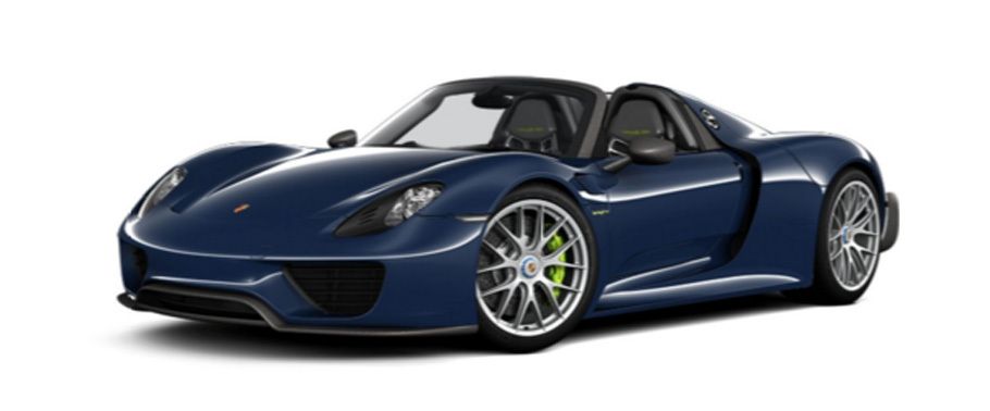 Porsche 918 Spyder Weissach package Deep Blue Metallic Porsche 918 Spyder Weissach package Deep Blue Metallic