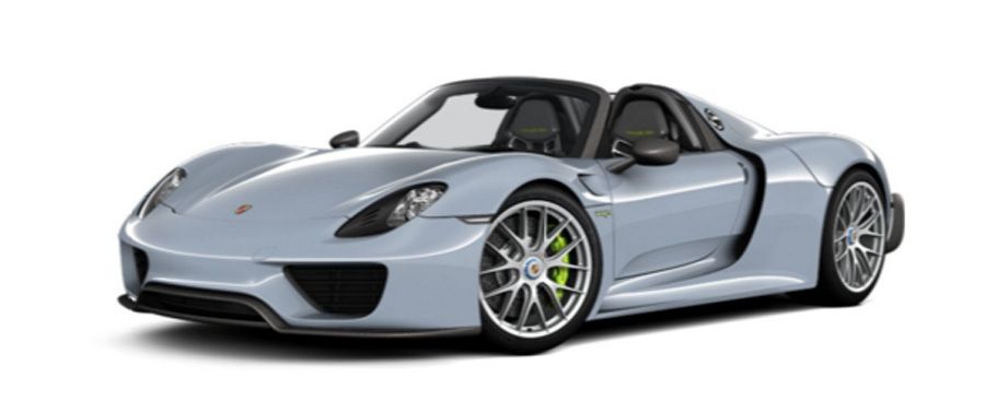 Porsche 918 Spyder Weissach package Liquid Metal Chrome Blue Porsche 918 Spyder Weissach package Liquid Metal Chrome Blue
