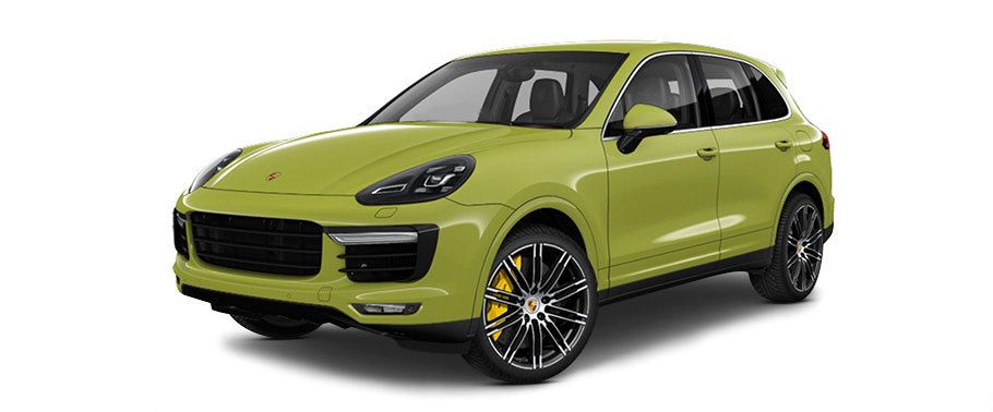Porsche Cayenne Turbo S Peridot Metallic Porsche Cayenne Turbo S Peridot Metallic