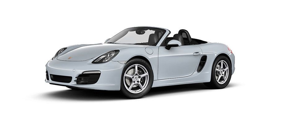 Porsche Boxster Rhodium Silver Metallic