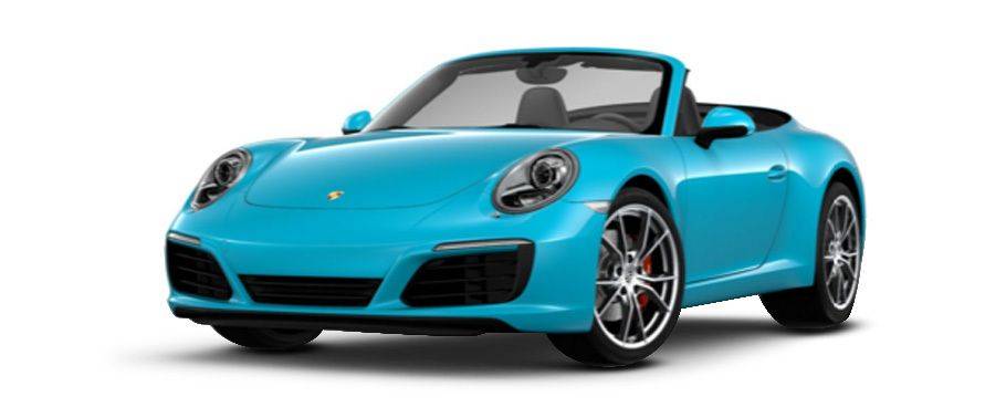 Porsche 911 Carrera S Cabriolet Miami Blue Porsche 911 Carrera S Cabriolet Miami Blue