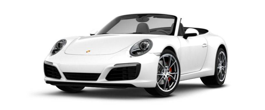 Porsche 911 Carrera S Cabriolet White Porsche 911 Carrera S Cabriolet White