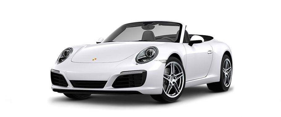 Porsche 911 Carrera Cabriolet Carrara White Metallic