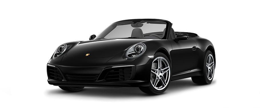 Porsche 911 Carrera Cabriolet Jet Black Metallic