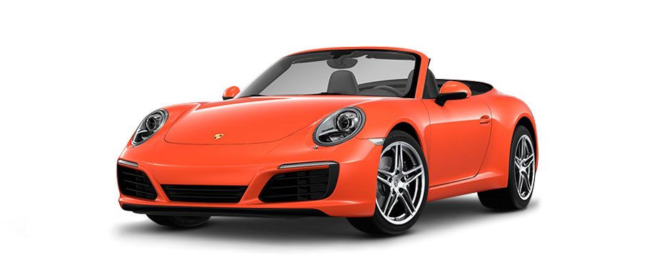 Porsche 911 Carrera Cabriolet Lava Orange