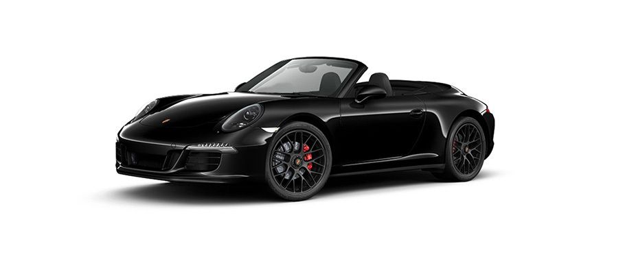 Porsche 911 Carrera GTS Cabriolet Jet Black Metallic
