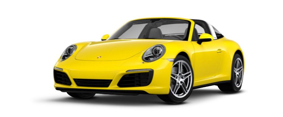 Porsche 911 Targa 4S Racing Yellow Porsche 911 Targa 4S Racing Yellow