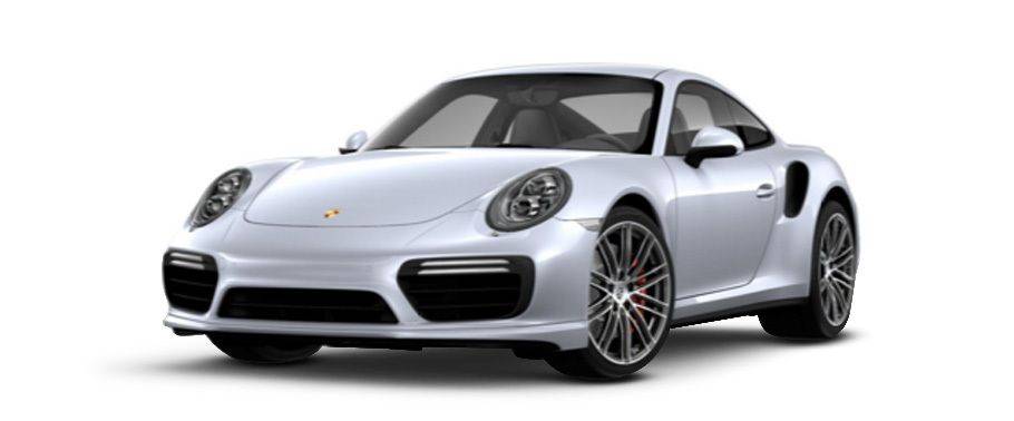 Porsche 911 Turbo Rhodium Silver Metallic Porsche 911 Turbo Rhodium Silver Metallic
