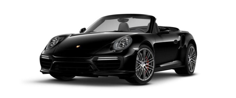 Porsche 911 Turbo S Cabriolet Black