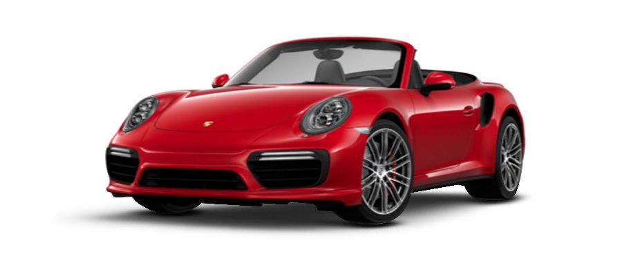 Porsche 911 Turbo S Cabriolet Carmine Red