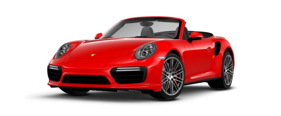 Porsche 911 Turbo S Cabriolet Guards Red