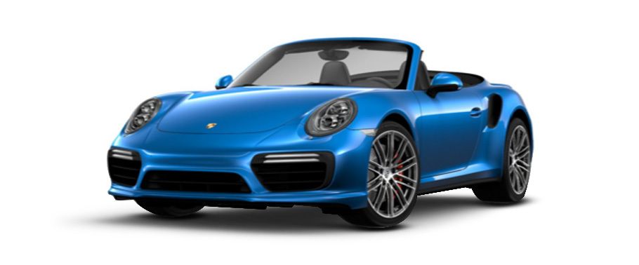 Porsche 911 Turbo S Cabriolet Sapphire Blue Metallic
