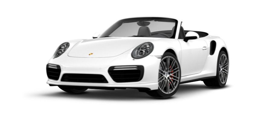 Porsche 911 Turbo S Cabriolet White