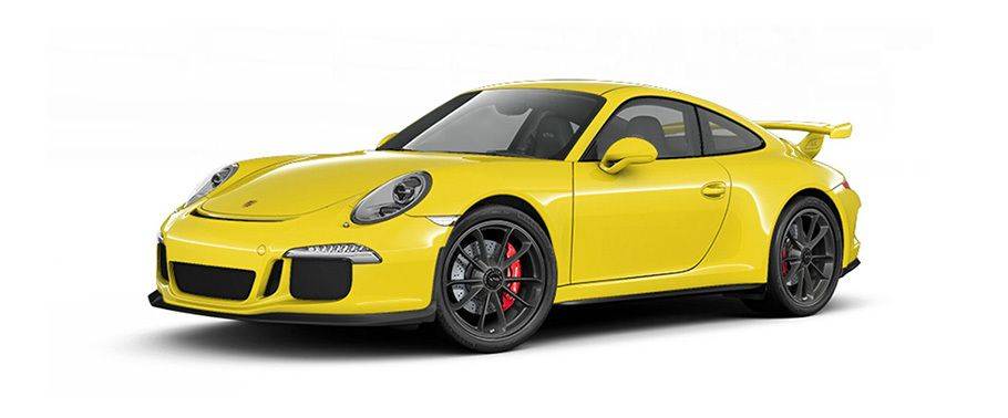 Porsche 911 GT3 Racing Yellow Porsche 911 GT3 Racing Yellow