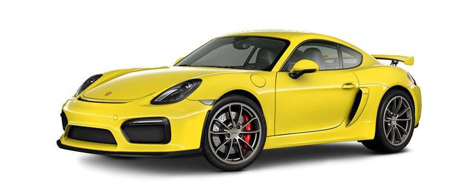 Porsche Cayman GT4 Racing Yellow Porsche Cayman GT4 Racing Yellow