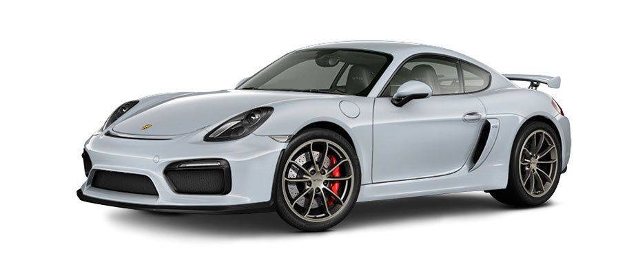 Porsche Cayman GT4 Rhodium Silver Metallic Porsche Cayman GT4 Rhodium Silver Metallic