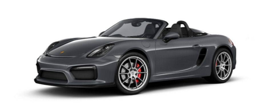 Porsche Boxster Spyder Agate Grey Metallic Porsche Boxster Spyder Agate Grey Metallic