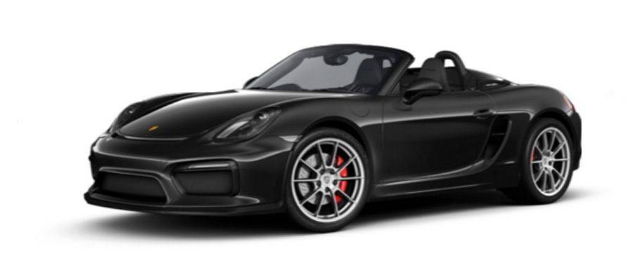 Porsche Boxster Spyder Jet Black Metallic Porsche Boxster Spyder Jet Black Metallic