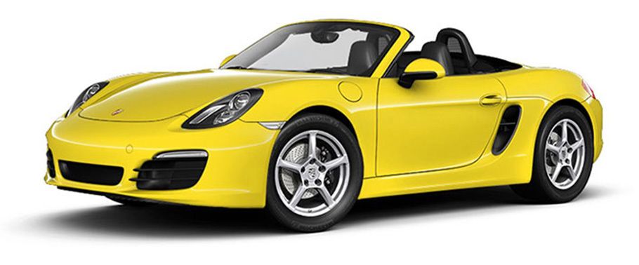 Porsche Boxster Racing Yellow
