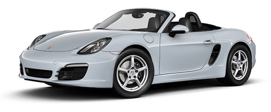 Porsche Boxster Rhodium Silver Metallic