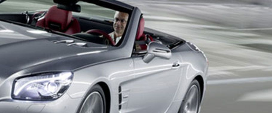 Mercedes-Benz SL Class Drivers Side Mirror Front Angle