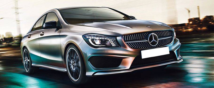 Mercedes-Benz CLA Class Front Medium View Mercedes-Benz CLA Class Front Medium View