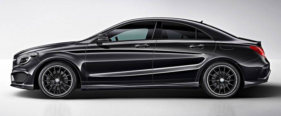 CLA Class Side view CLA Class Side view
