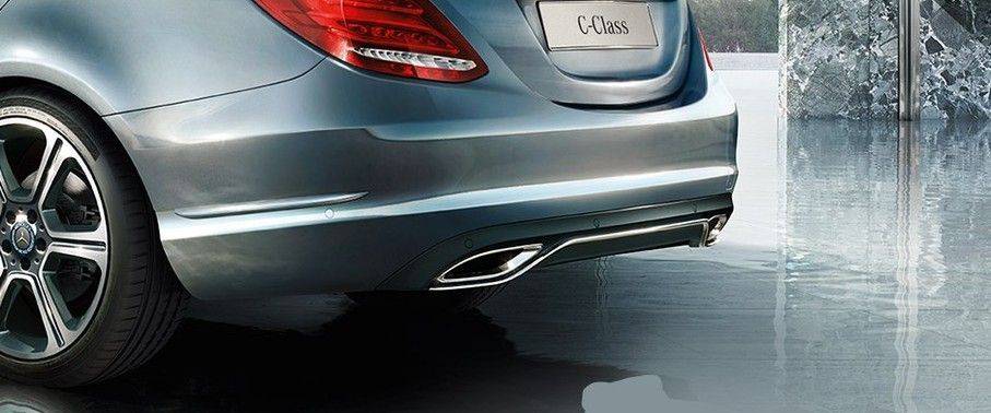 Exhaust Pipe of Mercedes-Benz C Class Sedan Exhaust Pipe of Mercedes-Benz C Class Sedan