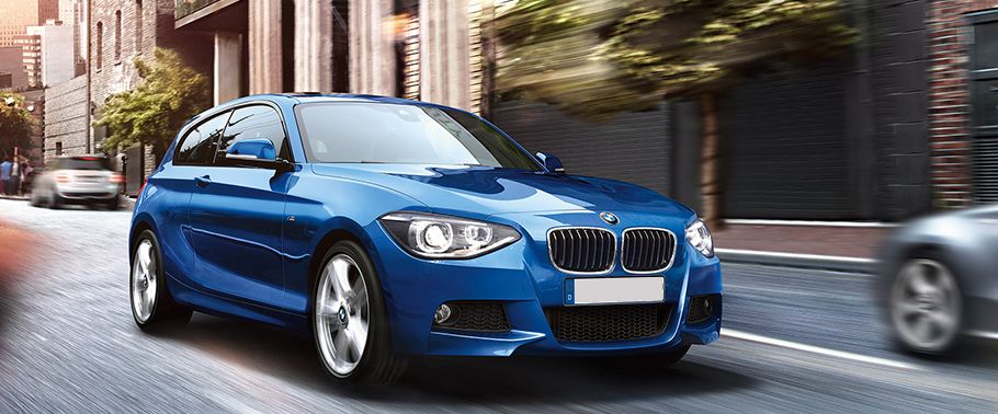 BMW 1 Series 3-door Front Medium View BMW 1 Series 3-door Front Medium View
