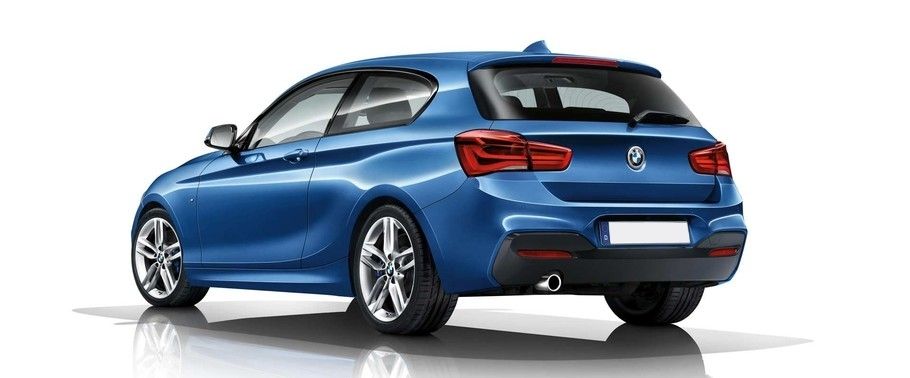 Rear Medium View of BMW 1 Series 3-door Rear Medium View of BMW 1 Series 3-door