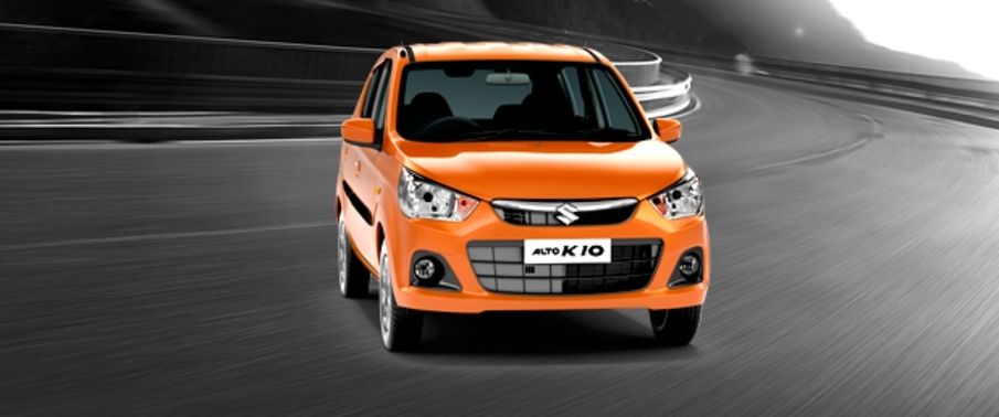 Alto K10 Medium Angle Front View Alto K10 Medium Angle Front View