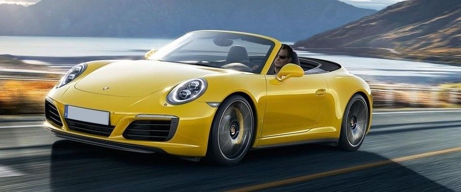 911 Carrera 4S Cabriolet Front angle low view 911 Carrera 4S Cabriolet Front angle low view