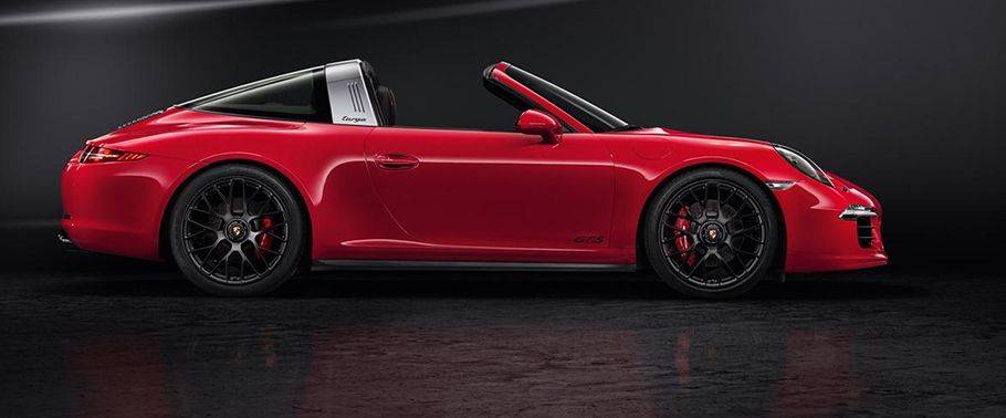 Porsche 911 Targa 4 GTS Drivers Sideview Porsche 911 Targa 4 GTS Drivers Sideview