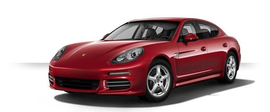 Panamera Front angle low view Panamera Front angle low view