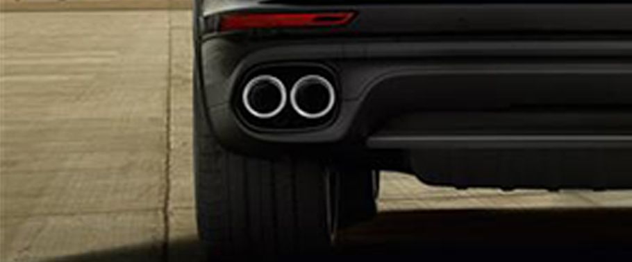 Exhaust Pipe of Porsche Cayenne Turbo S Exhaust Pipe of Porsche Cayenne Turbo S