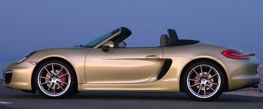 Boxster s Side view Boxster s Side view
